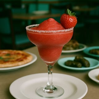 Strawberry Daiquiri (Mocktail)